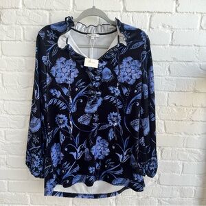 NWT Tyler Boe Long Sleeve Blouse